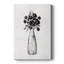Noir et blanc sophistiqué floral II - galerie Cavas sur mesure-1584539928