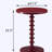 Red Oak Side Table-846018572
