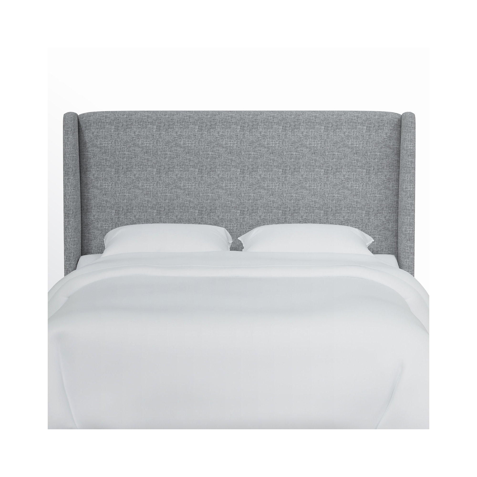 Bellfield Upholstered Headboard, Zuma Pumice Textured Linen, California King