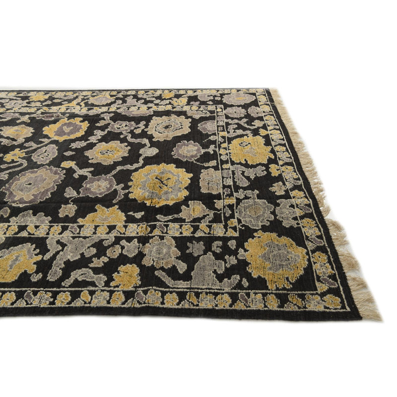 Tapis noir 8 x 10 8 po