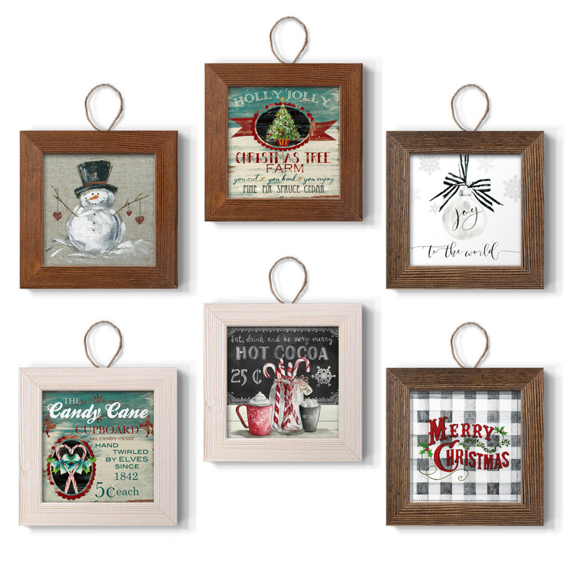 5.25'' Wood Photo Ornament