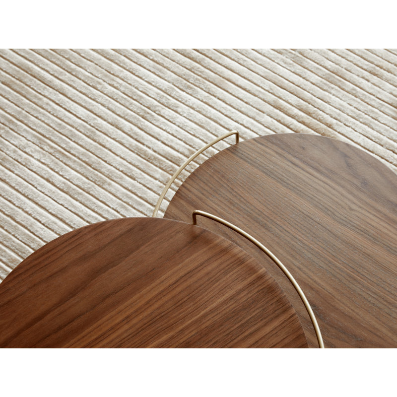 Umanoff Solid Wood End Table, 17.7" H x 17" W x 17" D