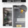 56"-60" W x 76" H Double Sliding Frameless Shower Door with Soft-Closing and Clear Tempered Glass