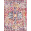 Charleston Power Loom White/Orange/Dark Blue Rug-418285809
