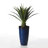 23.75"H Set Of 2 Oversized Eco-Friendly PP And Stone Honeycomb Textured Tall Plastic Planter-593483615