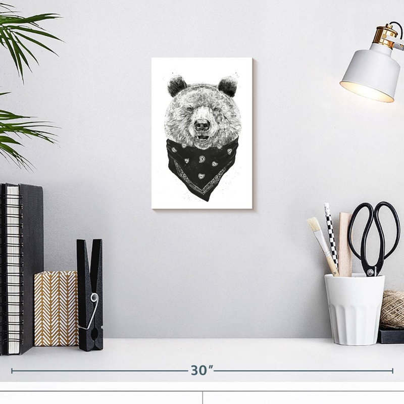Brampt Wild Bear II, 12" H x 8" W
