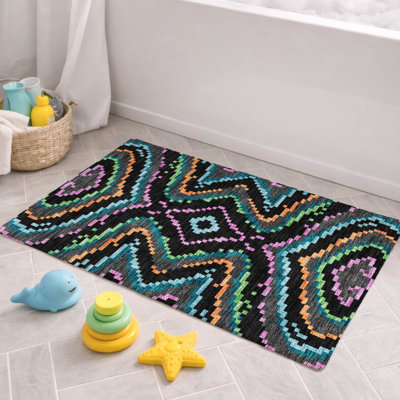 Tapis intérieur / extérieur lavable à la machine pour enfants Chantille ACN2829