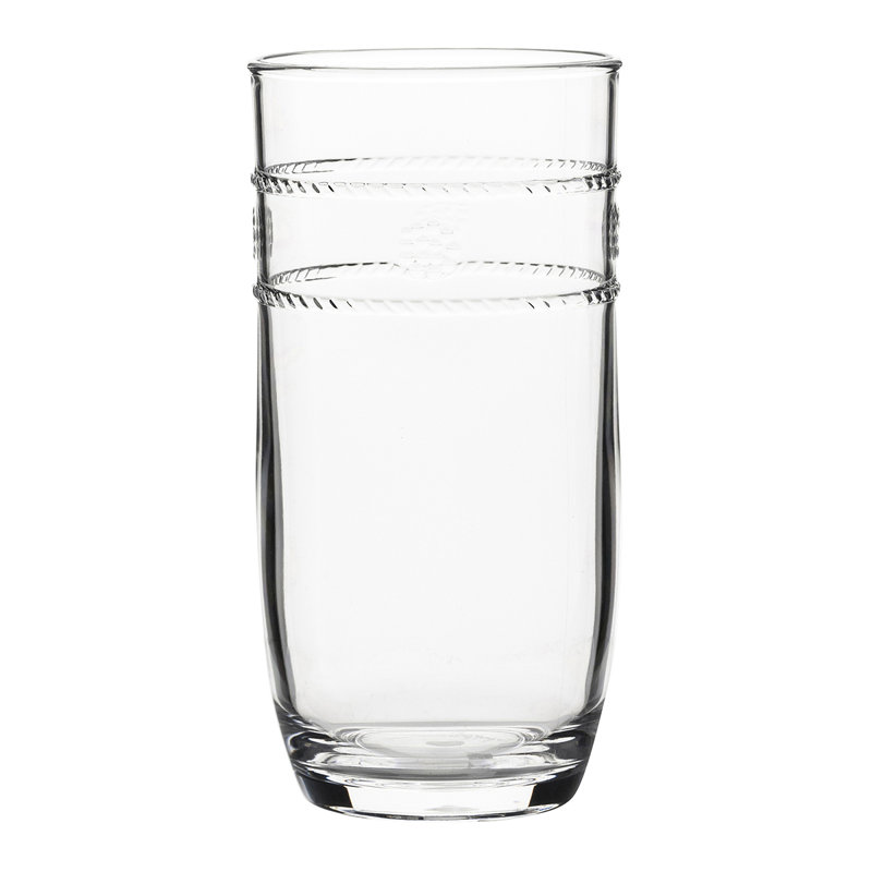 Isabella 19 oz. Acrylic Large Tumbler, Clear