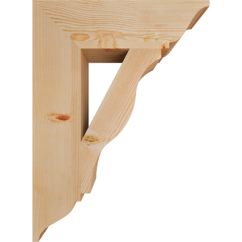 Support traditionnel Funston, H 30 po x l 5,5 po x P 22 po, Douglas, Lisse