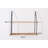 Hoko 2 Piece Tiered Shelf with Adjustable Shelves
