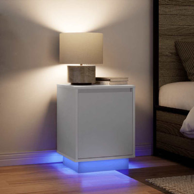 Dariona 38cm W Manufactured Wood Bedside Table