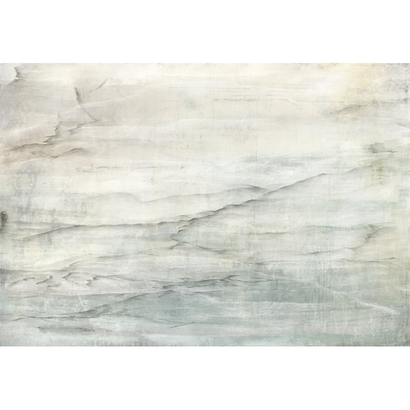 Tranquil Seas Painting by Austin Beiv, Glass Coat, 47" H x 68" W x 1.5" D