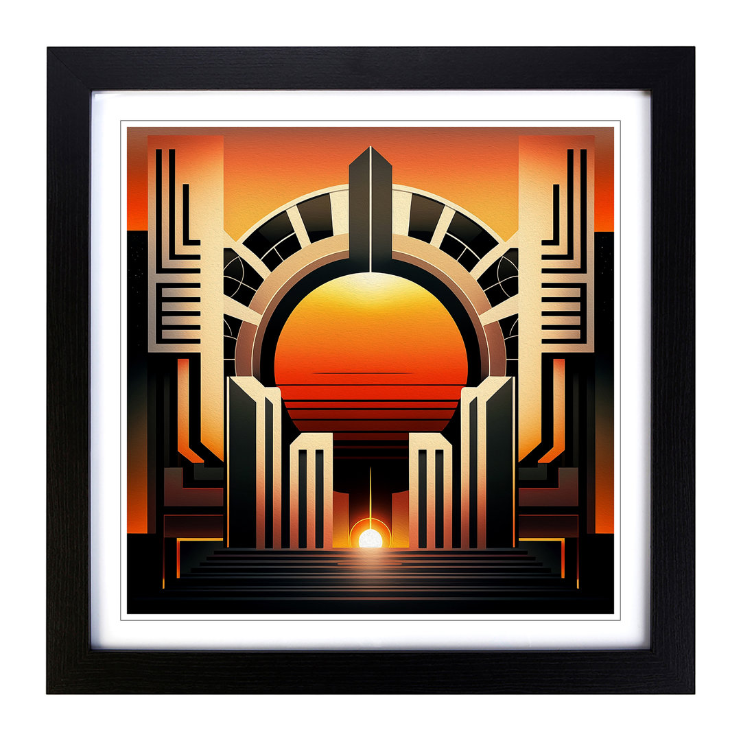 Single Picture Frame Print on Wood