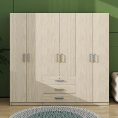 Eford 6-Doors Armoire with 3 Drawers by Latitude Run