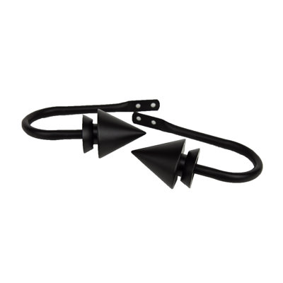 Hahne Steel Adjustable Curtain Holdback