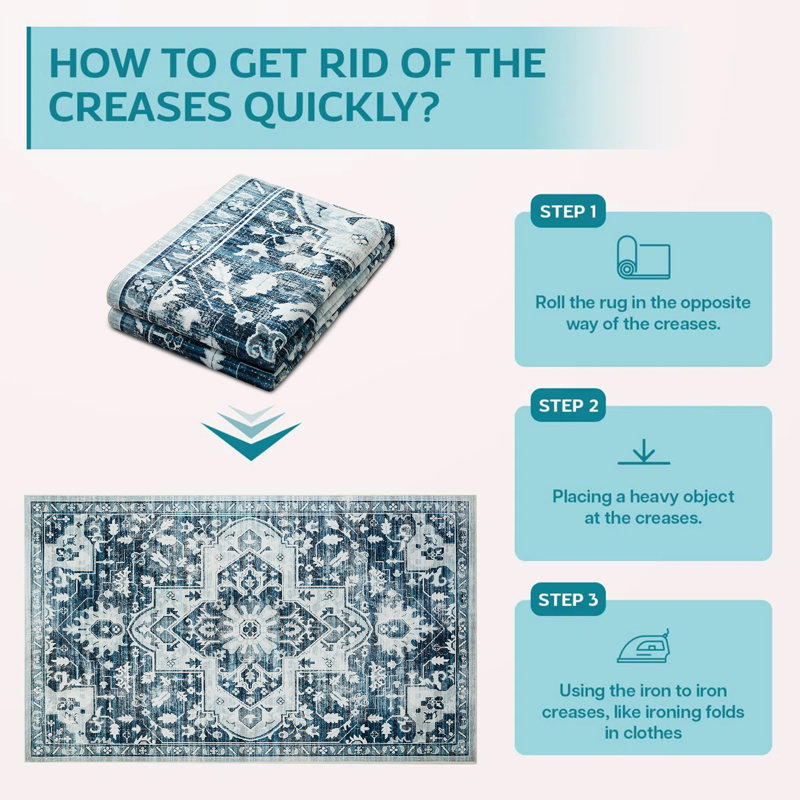 Asmita Rectangle Vintage Look Shaggy Indoor / Outdoor Washable Area Rug, Rectangle 200 x 290 cm