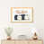 Toile avec cadre en bois beige n'est pas disponible
