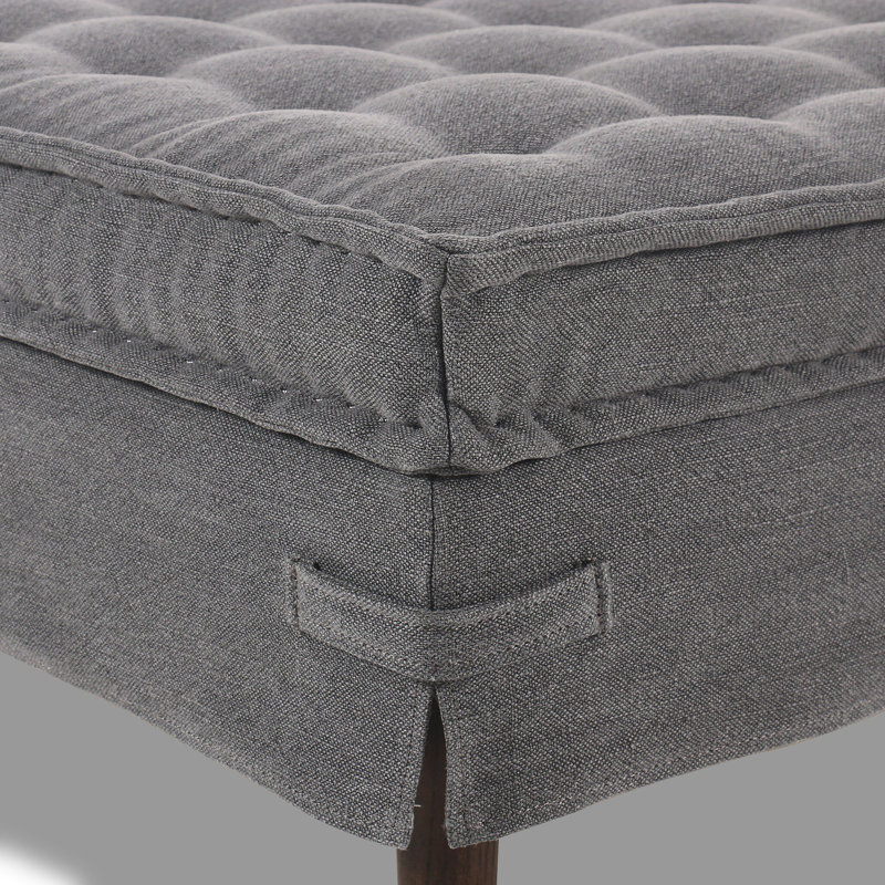 Cole Ottoman, Gray