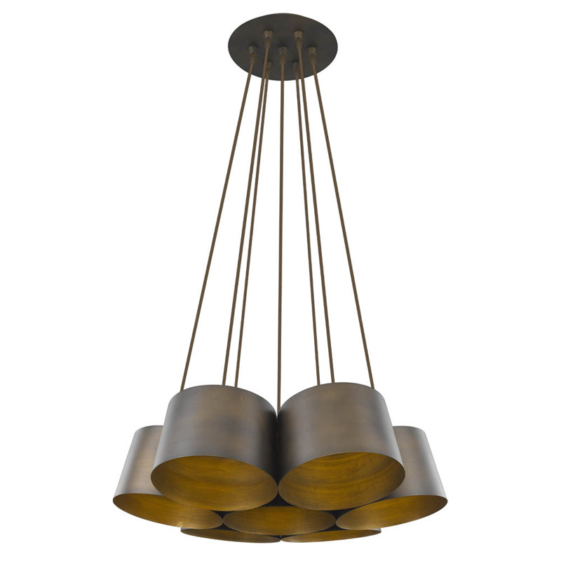 Luminaire suspendu tambour à 7 lumières Hast