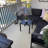 Iron Top End Table