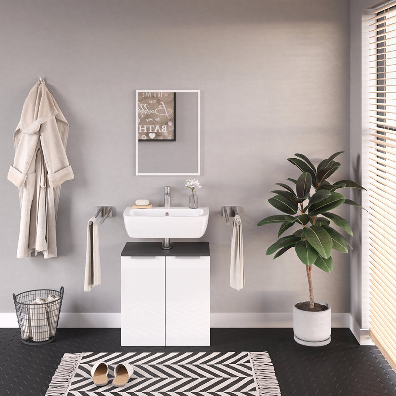 Hauser Freestanding Bathroom Storage Furniture Set