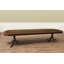 Extendable Mahogany Oval Solid Wood Dining Table