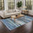 Machine Washable Indoor/Outdoor Jeffery ACN2287 Stripes Rug-695346293