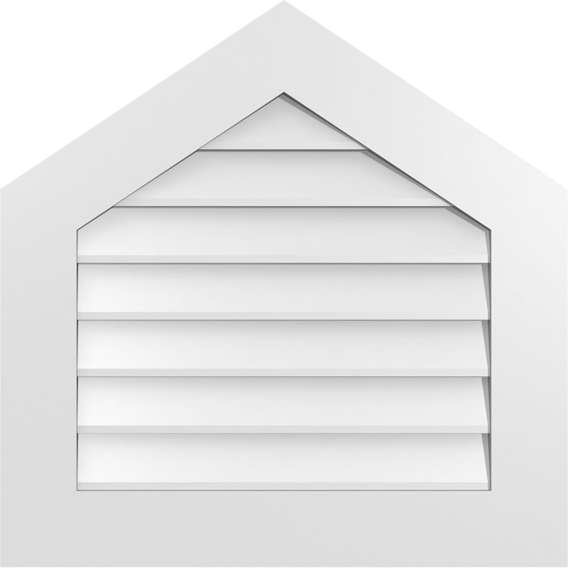 Ventilateur à pignon en uréthane non-fonctionnel Signature, H 26 po x l 26 po x P 1 po