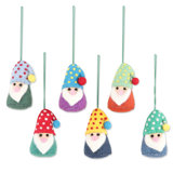 Wood Hanging Figurine Ornament