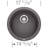 Rondo SILGRANIT 18" Dual Mount Bar Sink-14734085