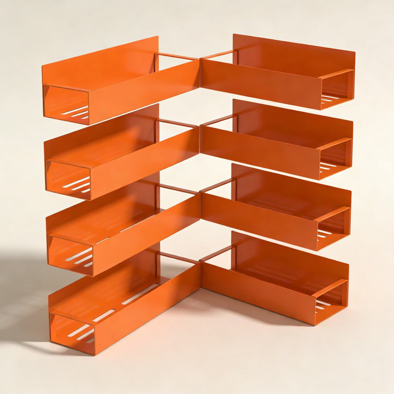 Étagère magnétique à épices pour réfrigérateur et four, solution de rangement robuste pour la cuisine