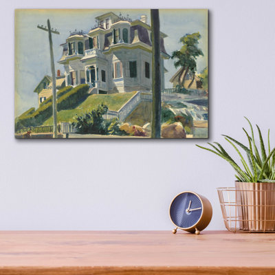Haskell's House, 1924' by Edward Hopper, Acrylic Glass Wall Art