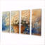 Ensemble de salon art floral blanc-1597845511