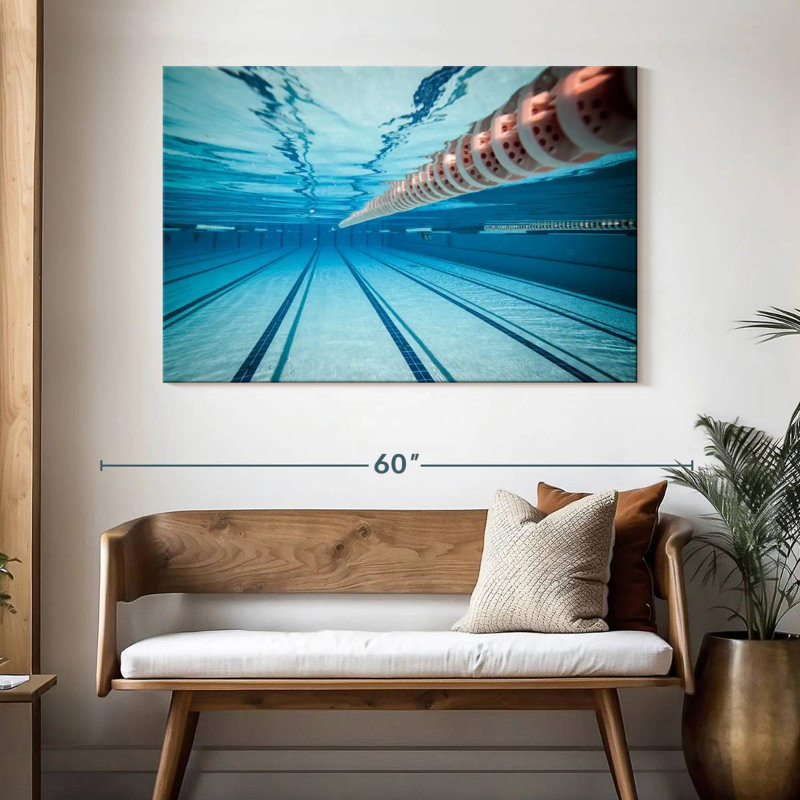 Sireci Underwater View, 32" H x 48" W