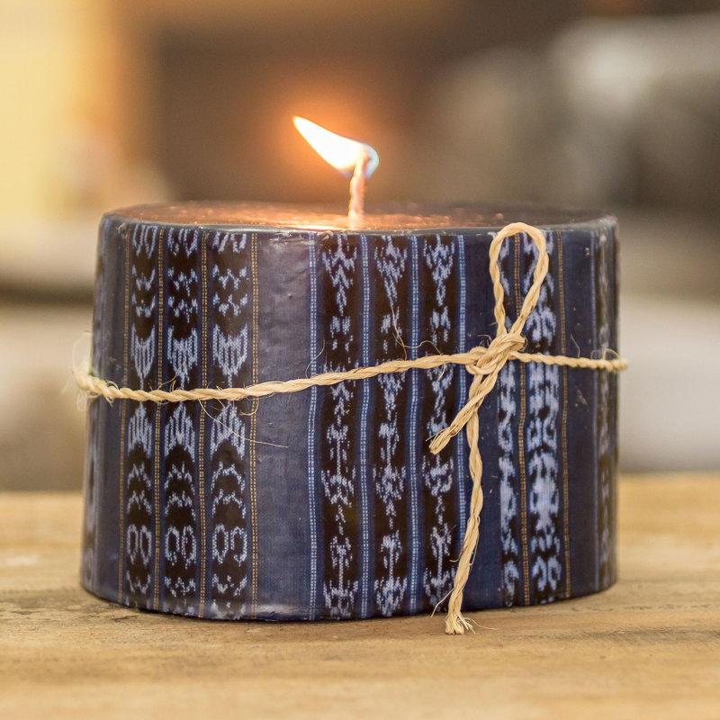 Unscented Pillar Candle
