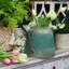  Arrosoir rétro 1 gallon - Pot de jardin extérieur en métal vieilli rustique avec bec long 