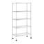 Glenward 76.2 cm W Stainless Steel Adjustable Height Storage Rack-92513946-92513947