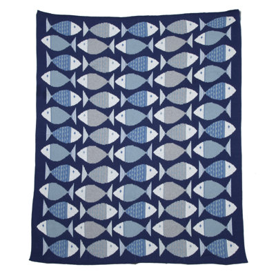 Knitted Throw Blanket
