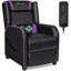 Faux Leather Recliner-51712767