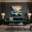 «Hawaiian Rock Formations», art mural sur toile noire-1829988988
