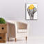  «Construction Elephant» par Rachel Nieman, art mural sur toile, 18 po x 26 po