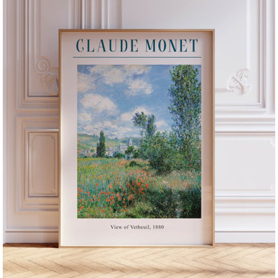 View Of Vetheuil - No Frame Print