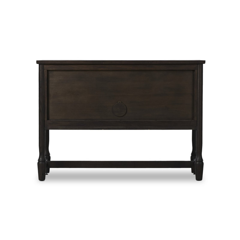 Bari Sideboard, Smoked Black Resawn Oak