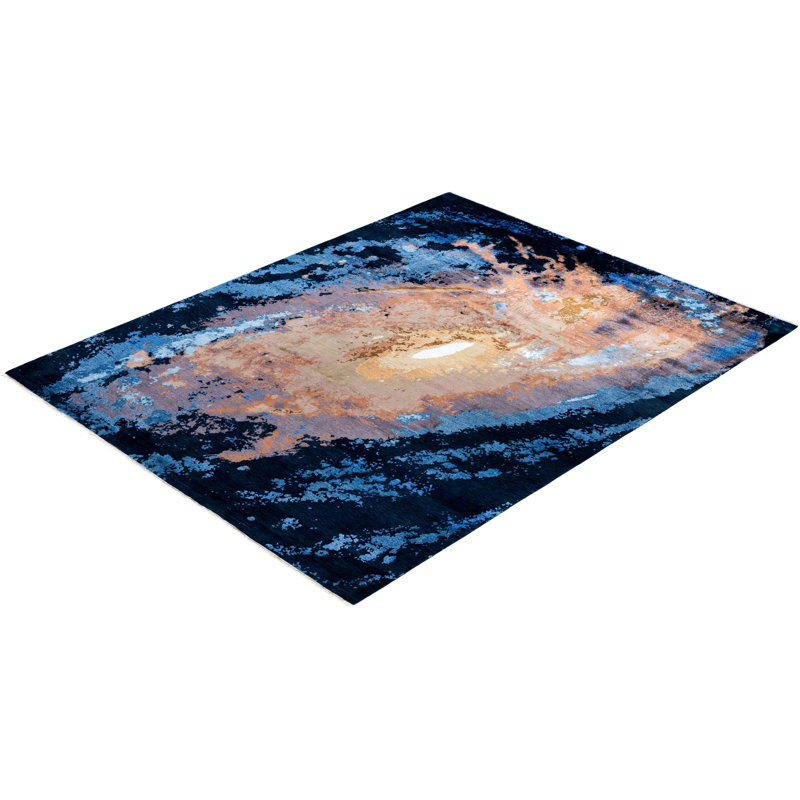 Leonard One-of-a-Kind 8' 2" X 10' 4" Area Rug Navy