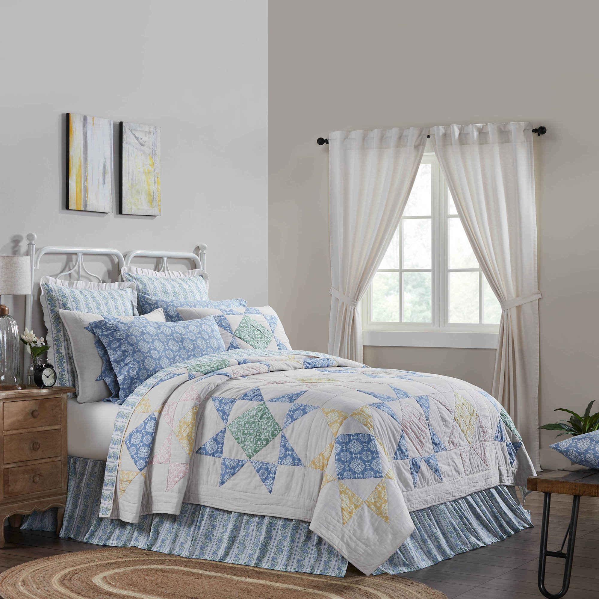 Adda Cotton Quilt, Queen Quilt