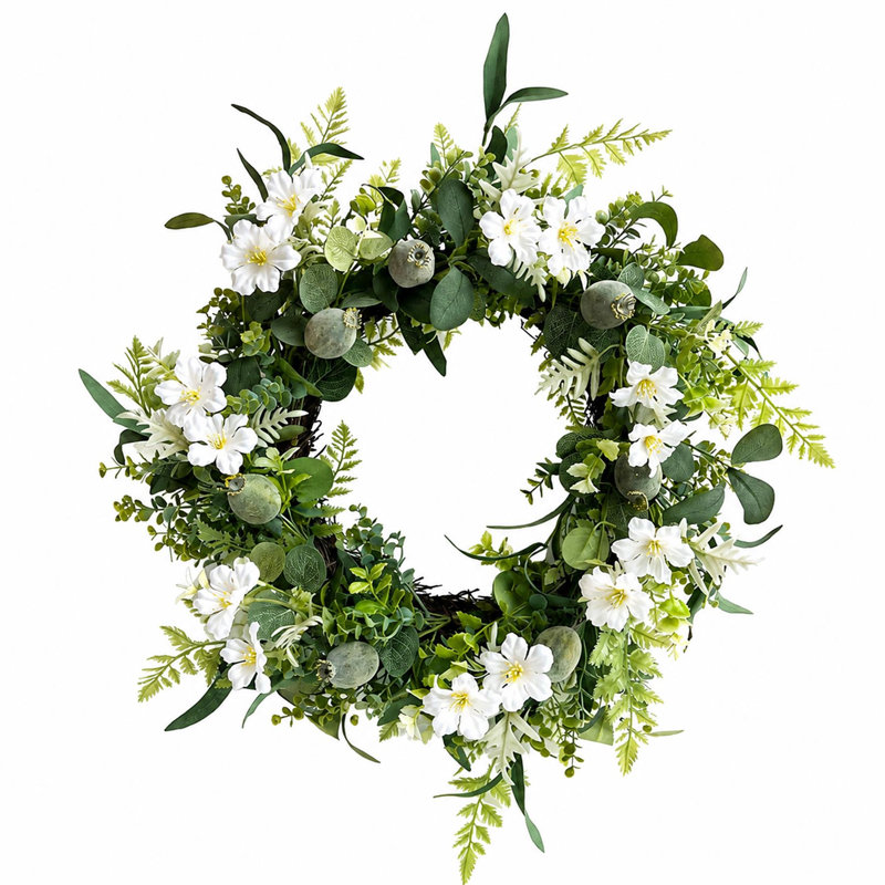 50 cm Mixed Assortment Artificial Wreath