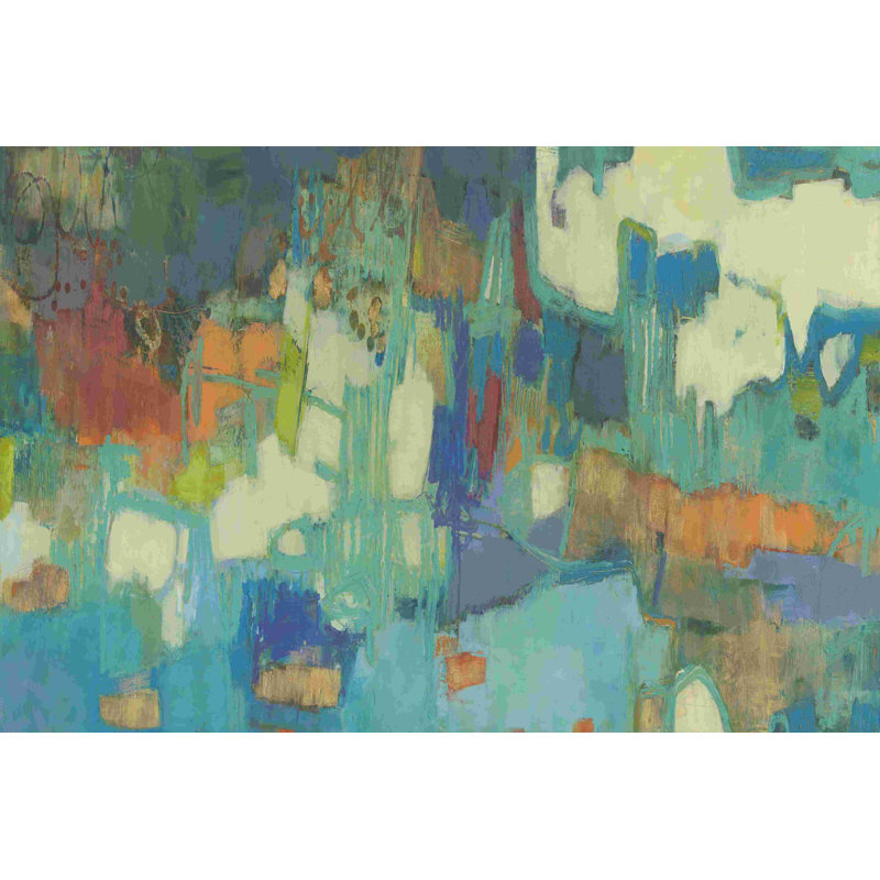 " Elysium III " by Sue Jachimiec Painting Print, 8" H x 12" W  