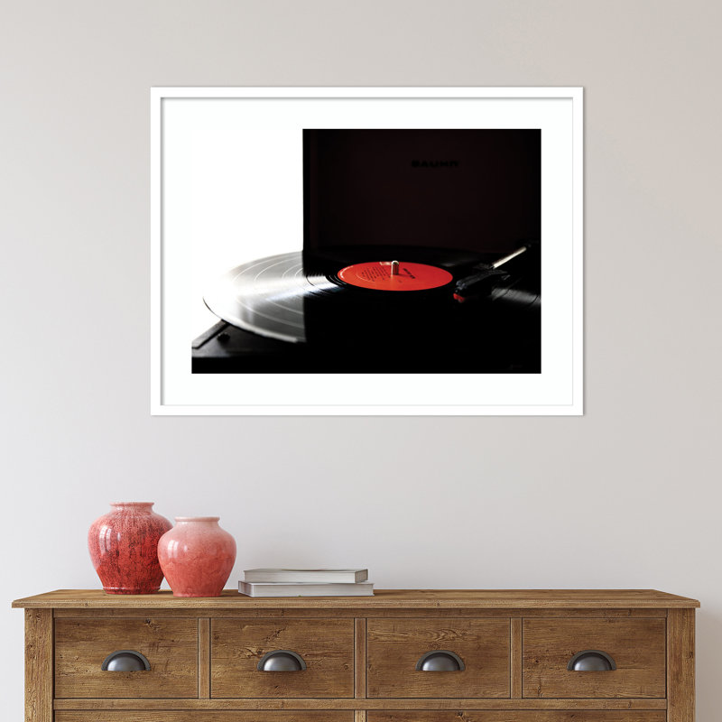 Spin by Alicia Abla, 25.25" H x 33.75" W x 0.8" D, Black Framed