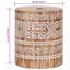 24.5kg Solid Wood Umbrella Base