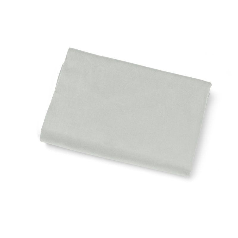 Viola Sateen Fitted Sheet, Queen Fitted Sheet, Silver Moon